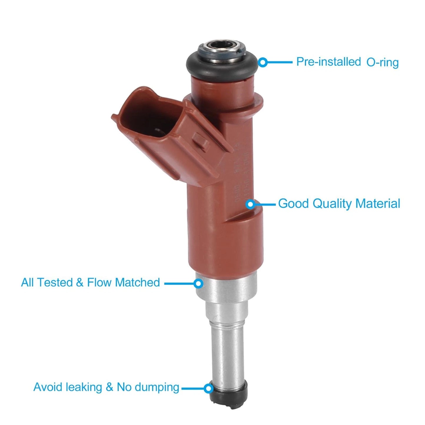 6pcs Fuel Injector for Toyota Highlander Camry for Lexus ES350 3.5L