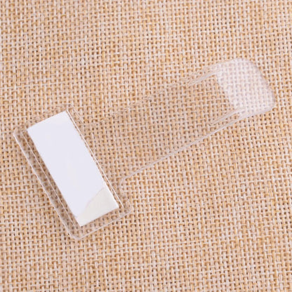5 x Portable Clear Plastic Windscreen Parking Ticket Holder Clip for Car