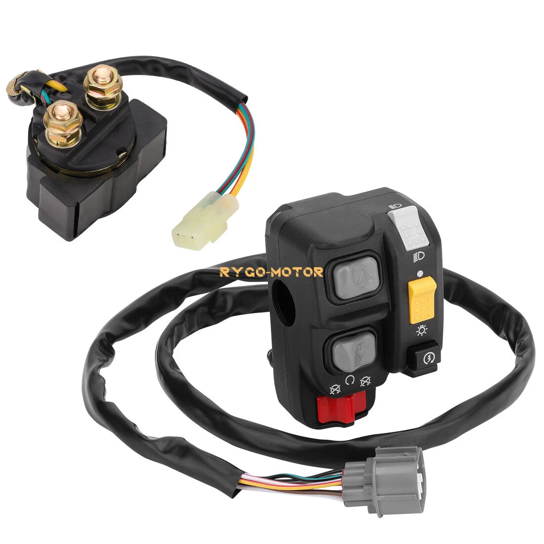 Handlebar & Relay Switch for Honda Rancher 350 ES TRX350TE/FE (2000–2005)