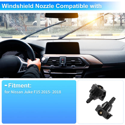 Windshield Washer Nozzle  for Nissan Juke F15 (2015-2018)