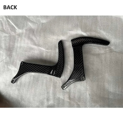 Real Carbon Fiber Steering Wheel Paddle Shifter for Ferrari F430 2005-2009 Gloss