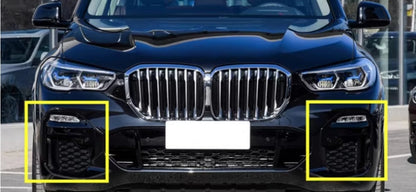 Fog Light Cover for BMW X5 G05 (2019-2023) Gloss Black