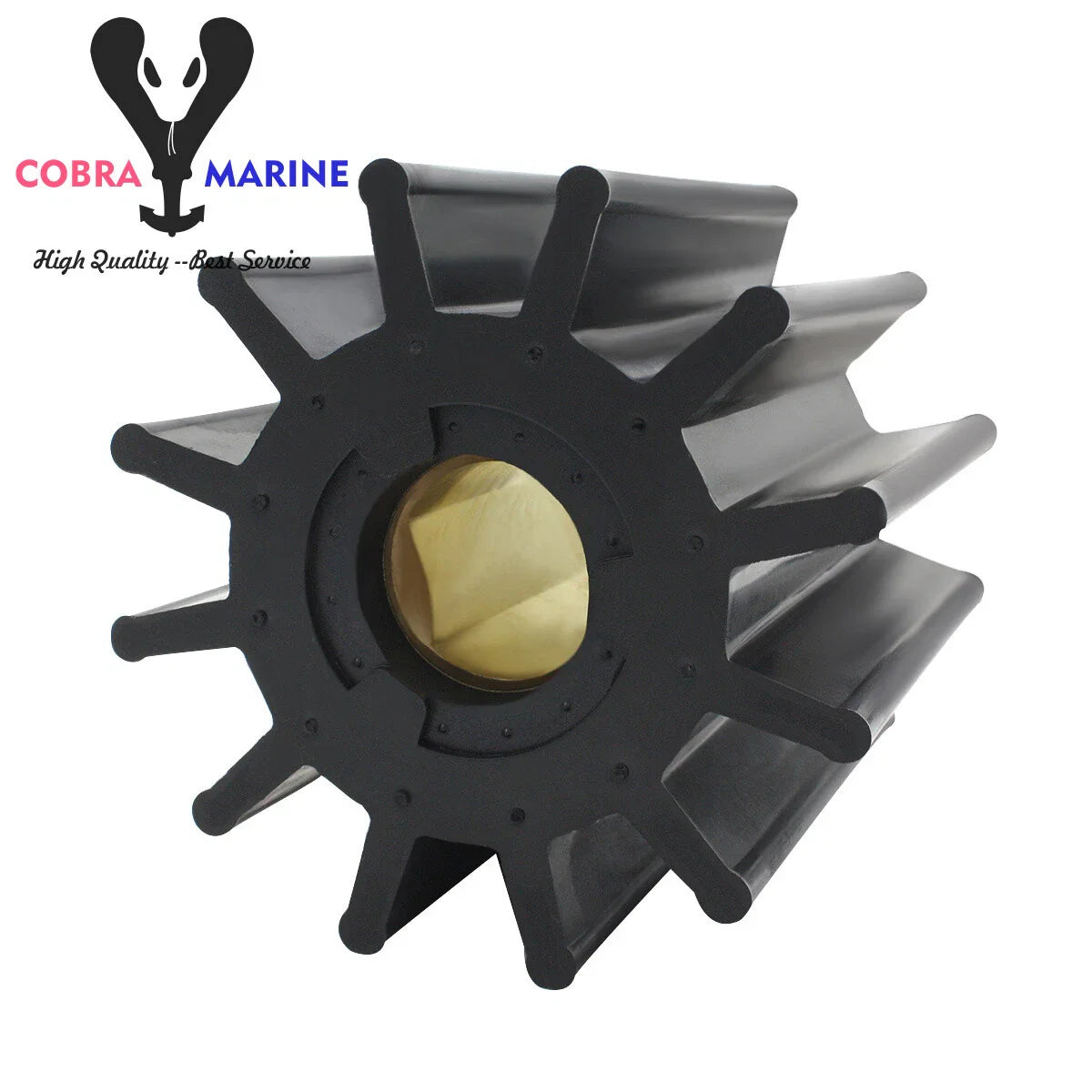 Water Pump Impeller for Jabsco 17370-0001 JMP 8300-01 CEF 500152