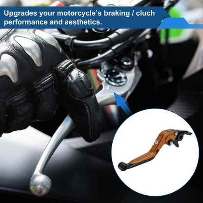 2x Adjustable Short Long Brake Clutch Levers for Kawasaki ZX7R/ZX7RR (1989–2003)