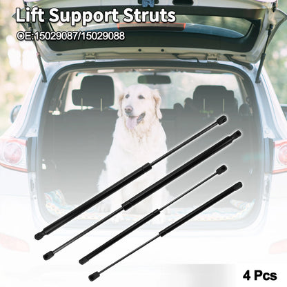 Rear Window Glass & Rear Hatch Lift Supports Struts for Chevrolet Suburban 1500