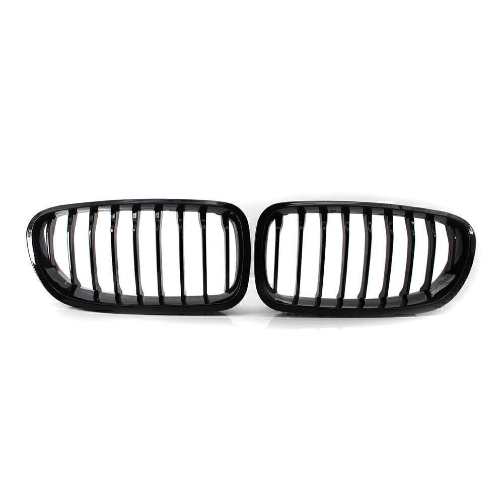 Gloss Black Front Kidney Grille Cover for BMW F10 F11 M5 Sedan (2010-2016)