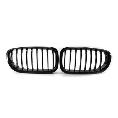 Gloss Black Front Kidney Grille Cover for BMW F10 F11 M5 Sedan (2010-2016)