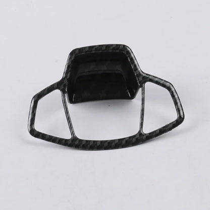 Carbon Fiber Electric Park Brake Cover Trim for 2017-2021 Jeep Compass