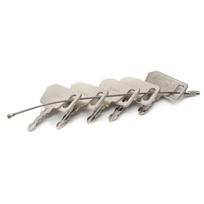 5 x Ignition Keys for Terex Generation 7 Articulated Dump (2010-2023)