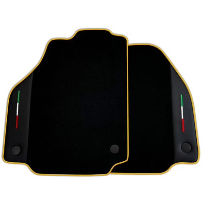 AutoWin Floor Mats for Ferrari 488 GTB Leather Trim (2015-2020)