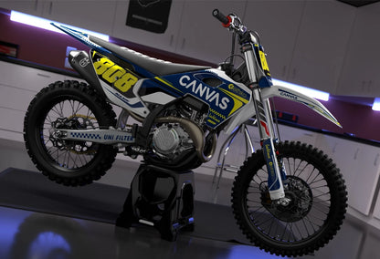 Custom Graphic Kit Reset Style for Husqvarna TC 125 (2023-2024)