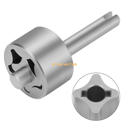 Engine Oil Pump Scavenge Rotor Shaft for Kawasaki KFX450R KX450F