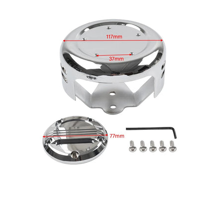5 Hole Horn Cover Kit for Harley Softail FXST Touring FLHT Dyna XL