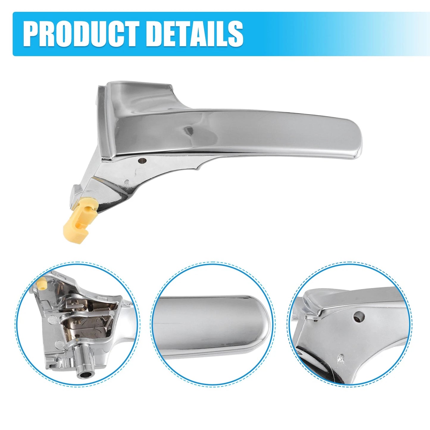 Car Front LH Interior Door Handle for Jeep Liberty (2008-2012)