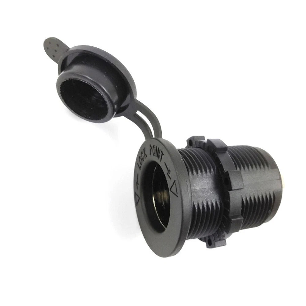 12V Cigarette Lighter Socket Power Outlet for Car Motorcycle ATV