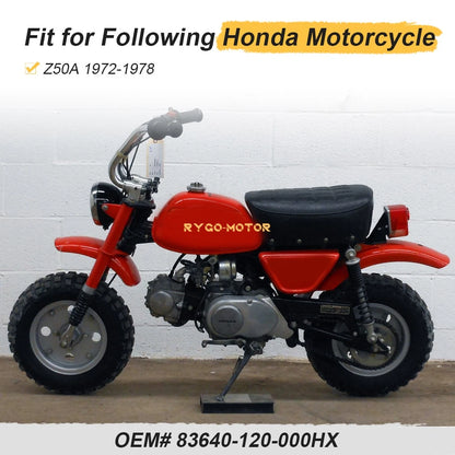 Left Side Cover Red for Honda Z50 Z 50 Z50A Mini Trail (1972–1978)