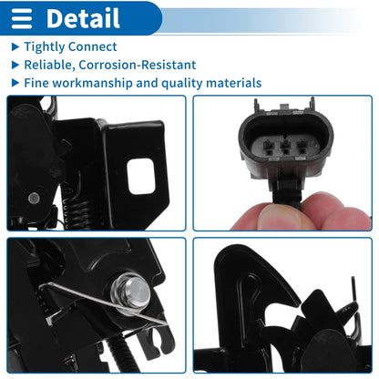Hood Latch Assembly for Chevrolet Malibu (2008 - 2012)