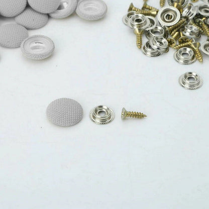 Roof Buckles Clips / 60Pcs/Set / Headliner Repair W/Screws Nail for Cars