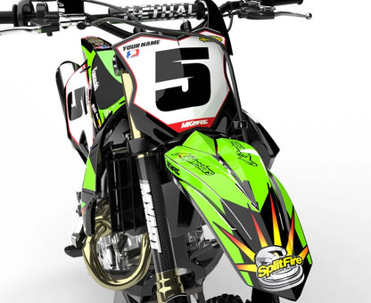 Sticker Kit for Kawasaki KX 450F RYTHM Style Decals (2016-2018)