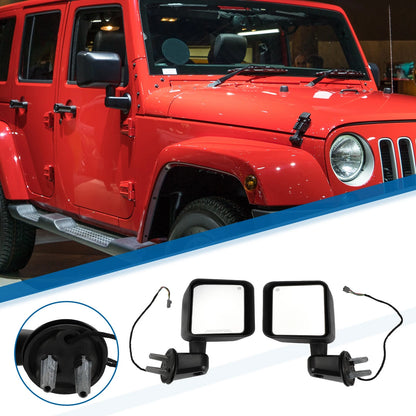 Tow Mirrors for Jeep Wrangler (2015-2018) 1 Set