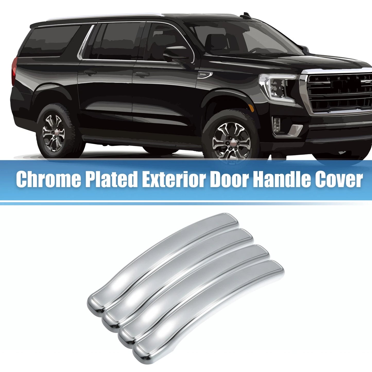 Door Handle Lever Covers 4 x for Chevy Silverado