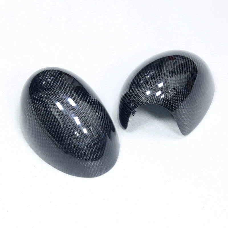 Carbon Fiber Side Mirror Cover Caps Replace for Mini R55-R61