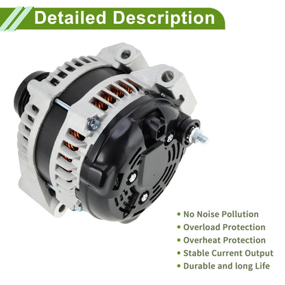 Automotive Alternator 160A 12V for Chrysler 200 (2011 - 2014)