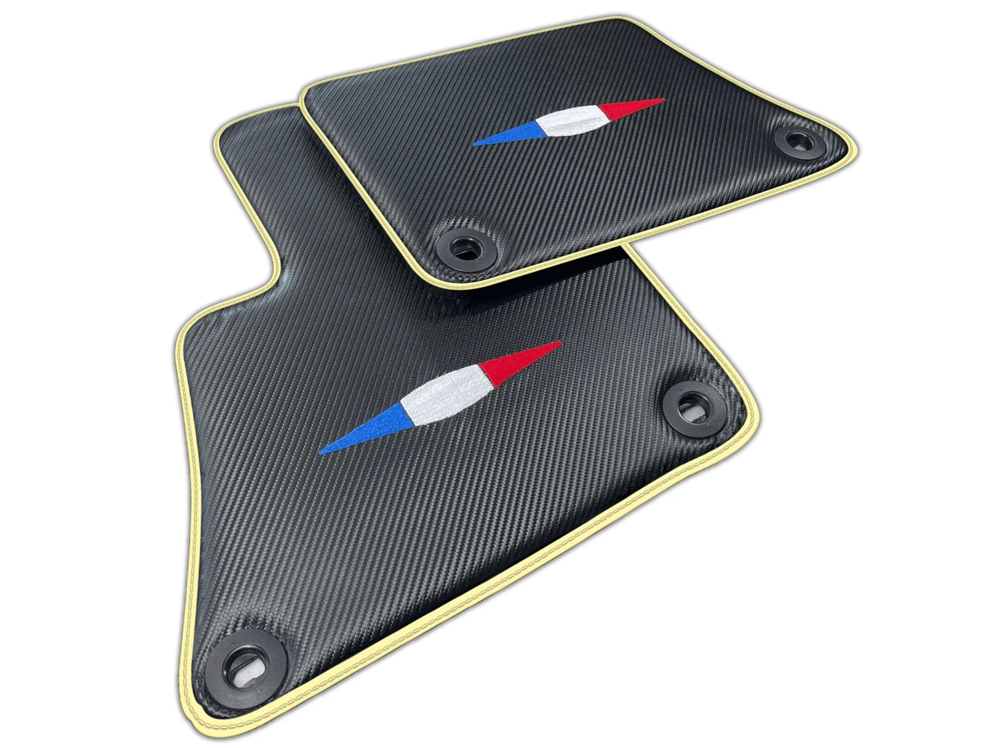 AutoWin Carbon Fiber Floor Mats for Bugatti Veyron (2005-2015)