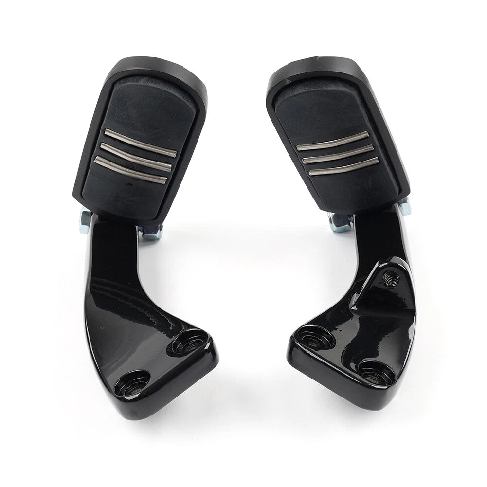 Dyna Glide Motorcycle Passenger Foot Pegs Mount Support for Harley (2006-2017)