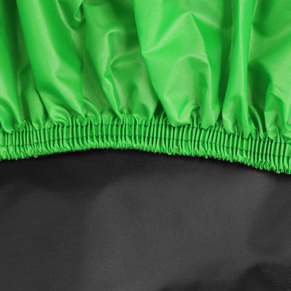 XXXL 180T Black/Green Motorcycle Cover for Honda Goldwing (1100-1800)