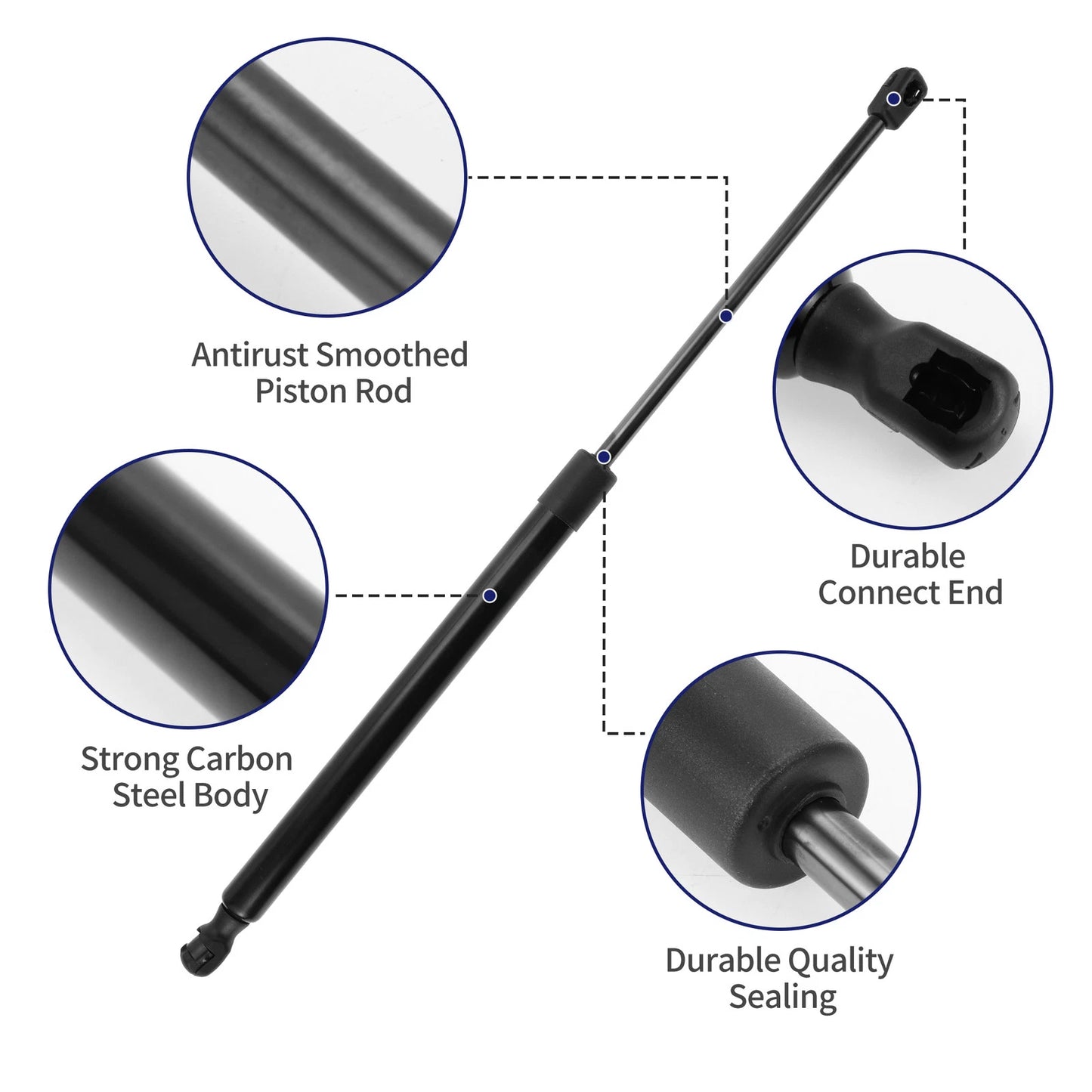 Tailgate Lift Support Struts Gas Spring for Honda Accord