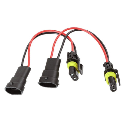 9006 to H8 H11 Fog Light Conversion Wire Harness Socket Adapter for Make & Model