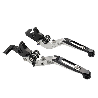 Silver CNC Extendable Brake Clutch Levers for BMW R1200/1250GS (2013-2020)