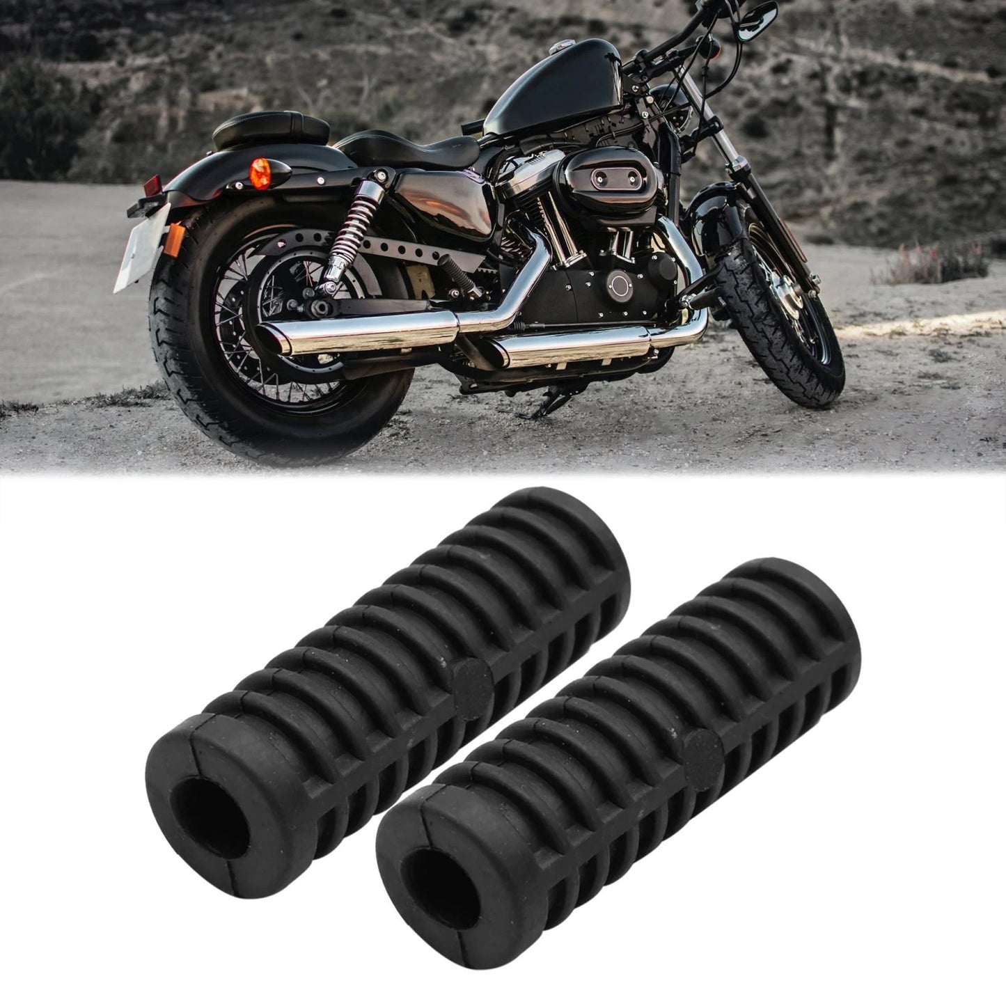 2 x Gear Shift Shifter Kick Start Lever Pedal Rubber Boot for Motorcycle