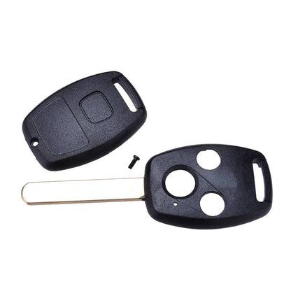 Radio Housing Ignition Key Blank 3 Button for Honda Accord Civic Pilot