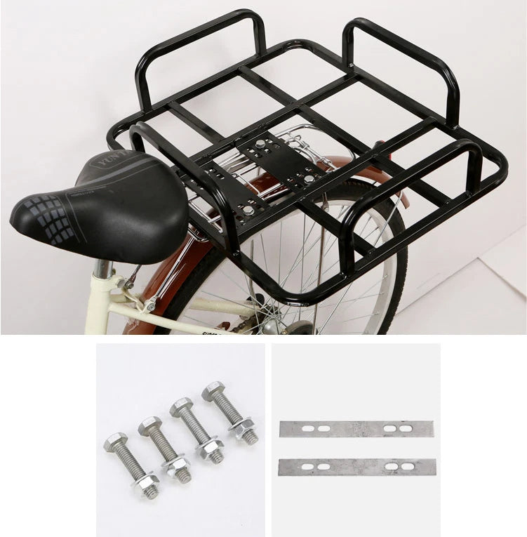 80kg Loading Steel Tube Rear Grille Rack for Food Delivery Box
