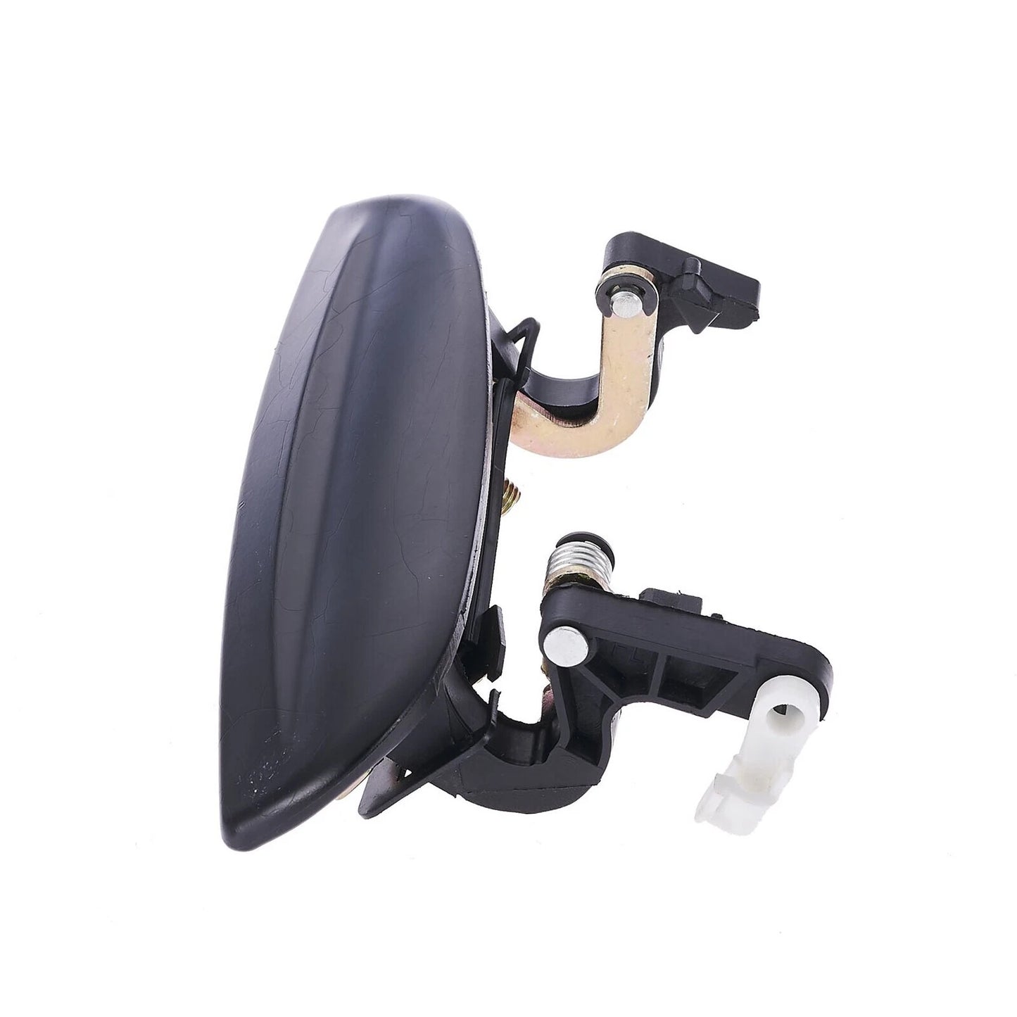 Front Left Outer Door Handle Smooth Black for Kia Rio (2002–2005)
