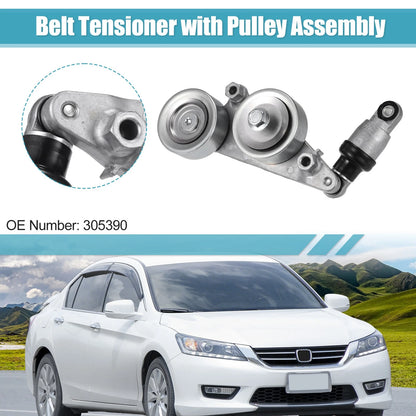 Drive Belt Tensioner Pulley for Honda Accord, Odyssey, Pilot (2003-2023)