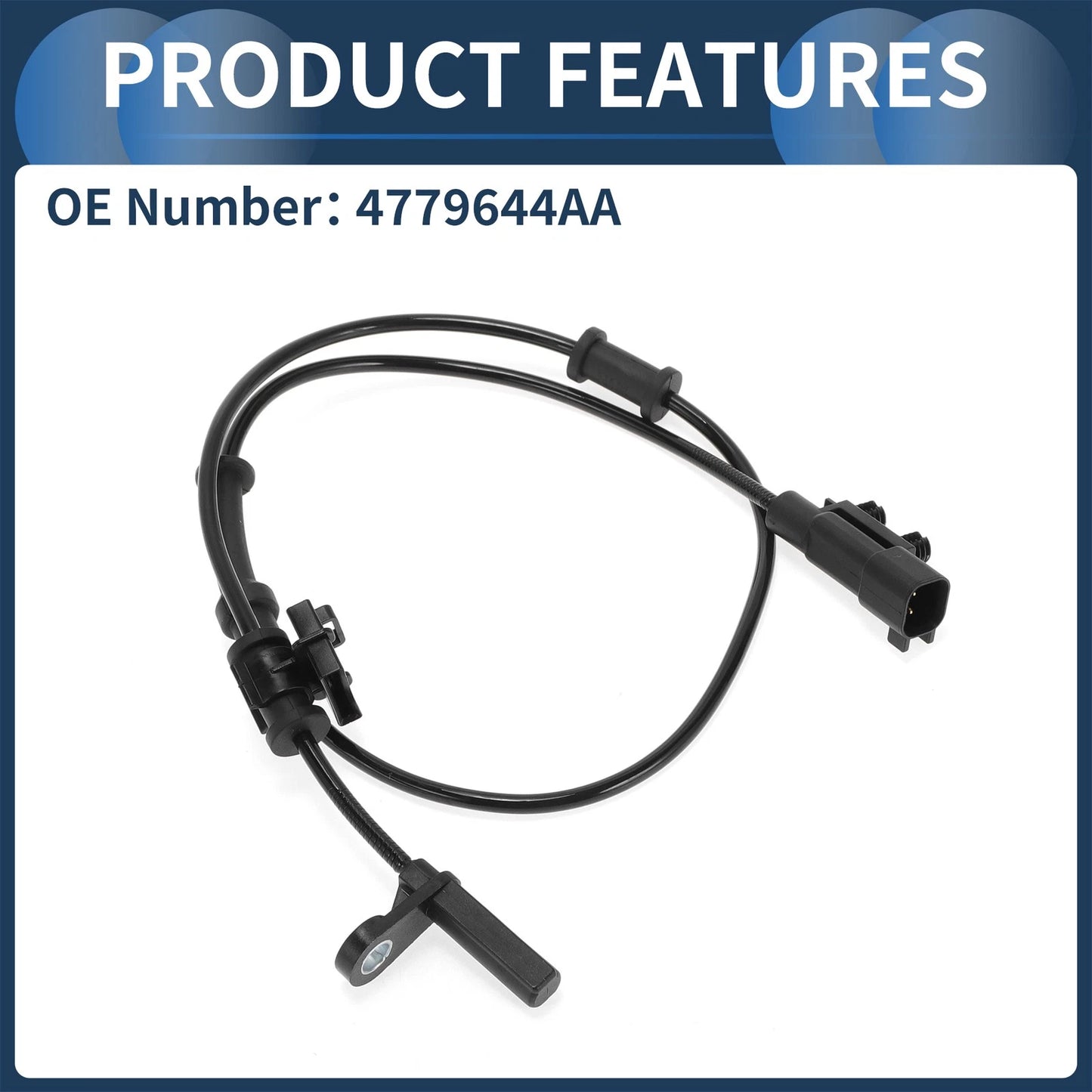 ABS Wheel Speed Sensor for Dodge Challenger Rear Right (2015-2023)