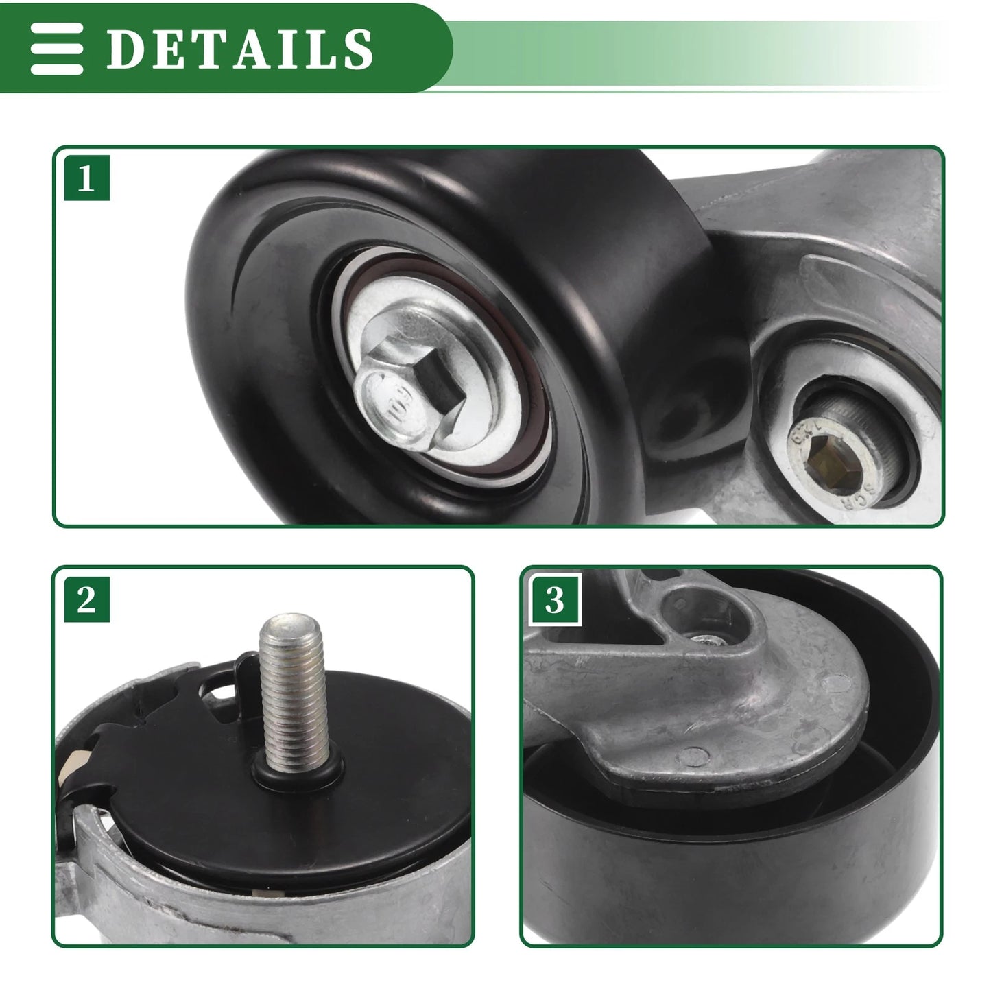 Engine Belt Tensioner Pulley Assembly for Ford Aerostar (1995-1996)