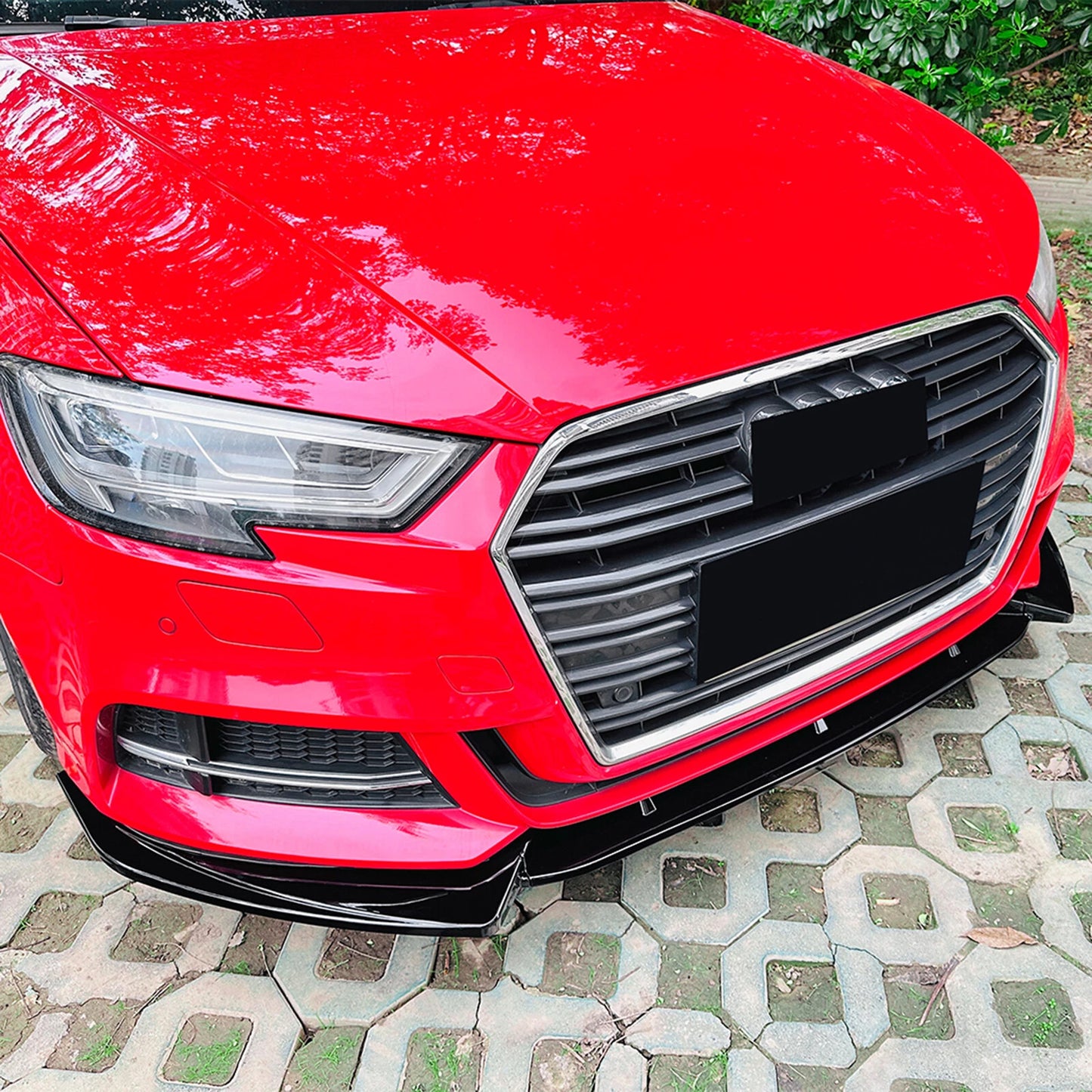 Front Spoiler Lip Bodykit for Audi A3 S3 8V Sline (2017-2020)