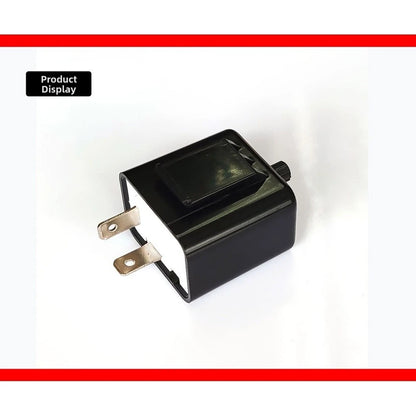 Motorcycle Turn Signal LED Flasher Relay 12V Adjustable Blinker for Halogen