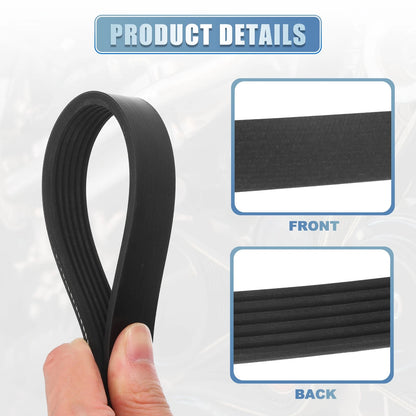 V-Ribbed Serpentine Drive Belt for Ford F-250 Super Duty 2002-2010 6.8L, 5.4L