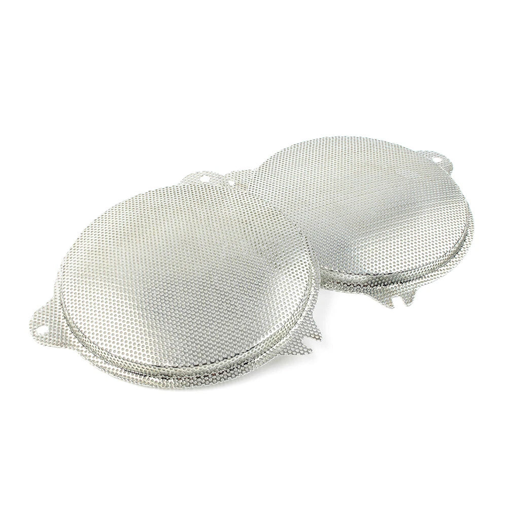 Mesh Front Speaker Grills Covers for Harley Electra, Street, Road Glide, Road King