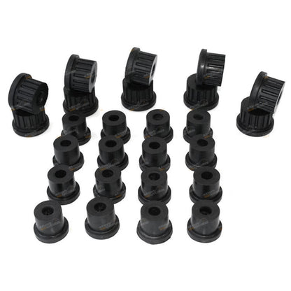 Front & Rear Rubber Leaf Spring Bush Kit for Sierra SJ410 SJ413 LJ50 LJ80