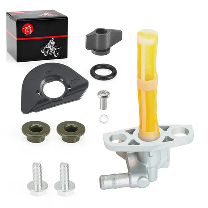 Fuel Valve Petcock & Fuel Mark Plate for Honda TRX450R TRX450ER (2004–2007)