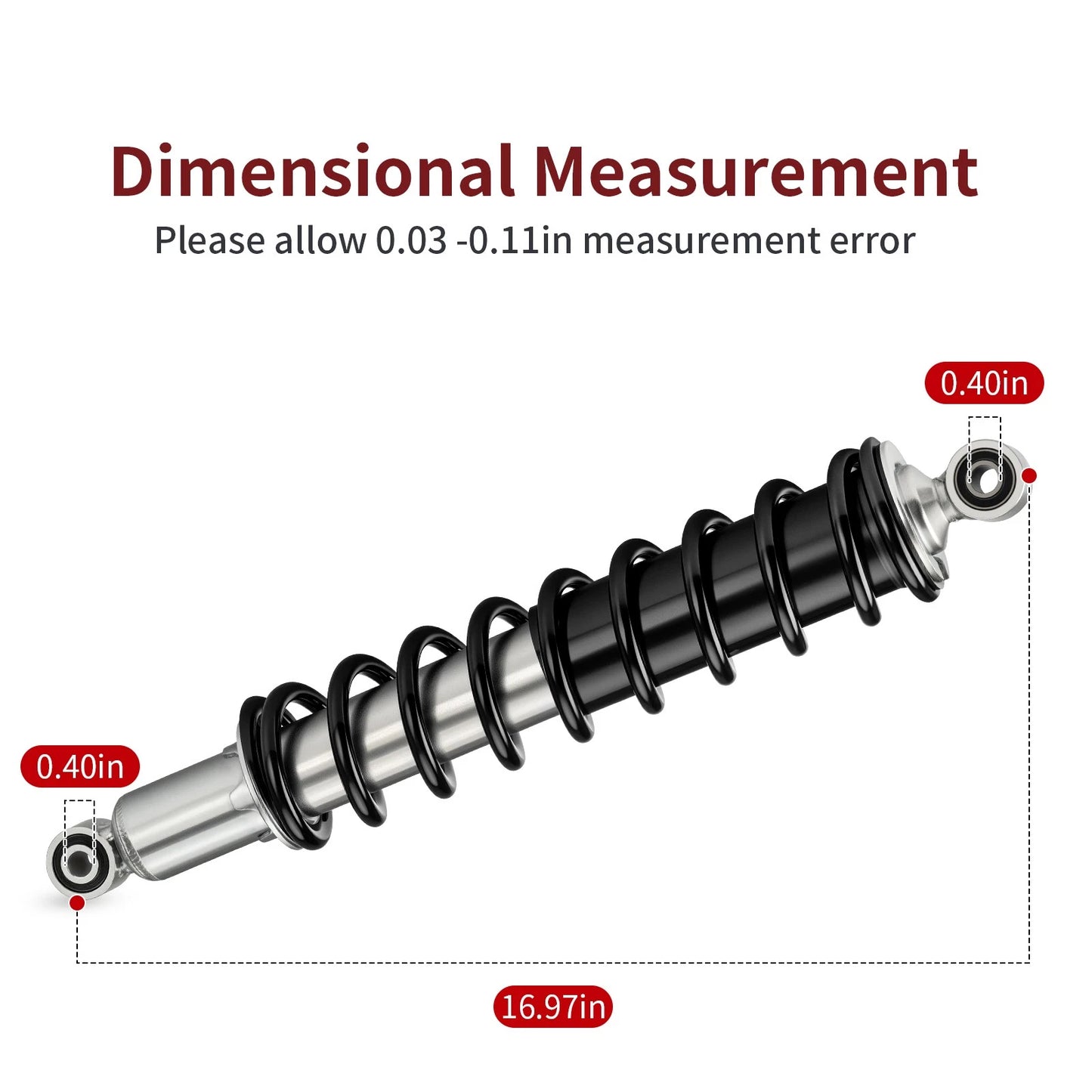Front Shock Absorber for Honda Foreman Rubicon 500 TRX500 FA/FGA