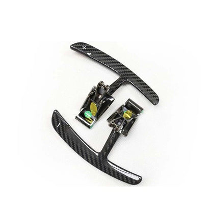Carbon Fiber Steering Wheel Switch Paddle Housing For Porsche 991 Macan Panamera