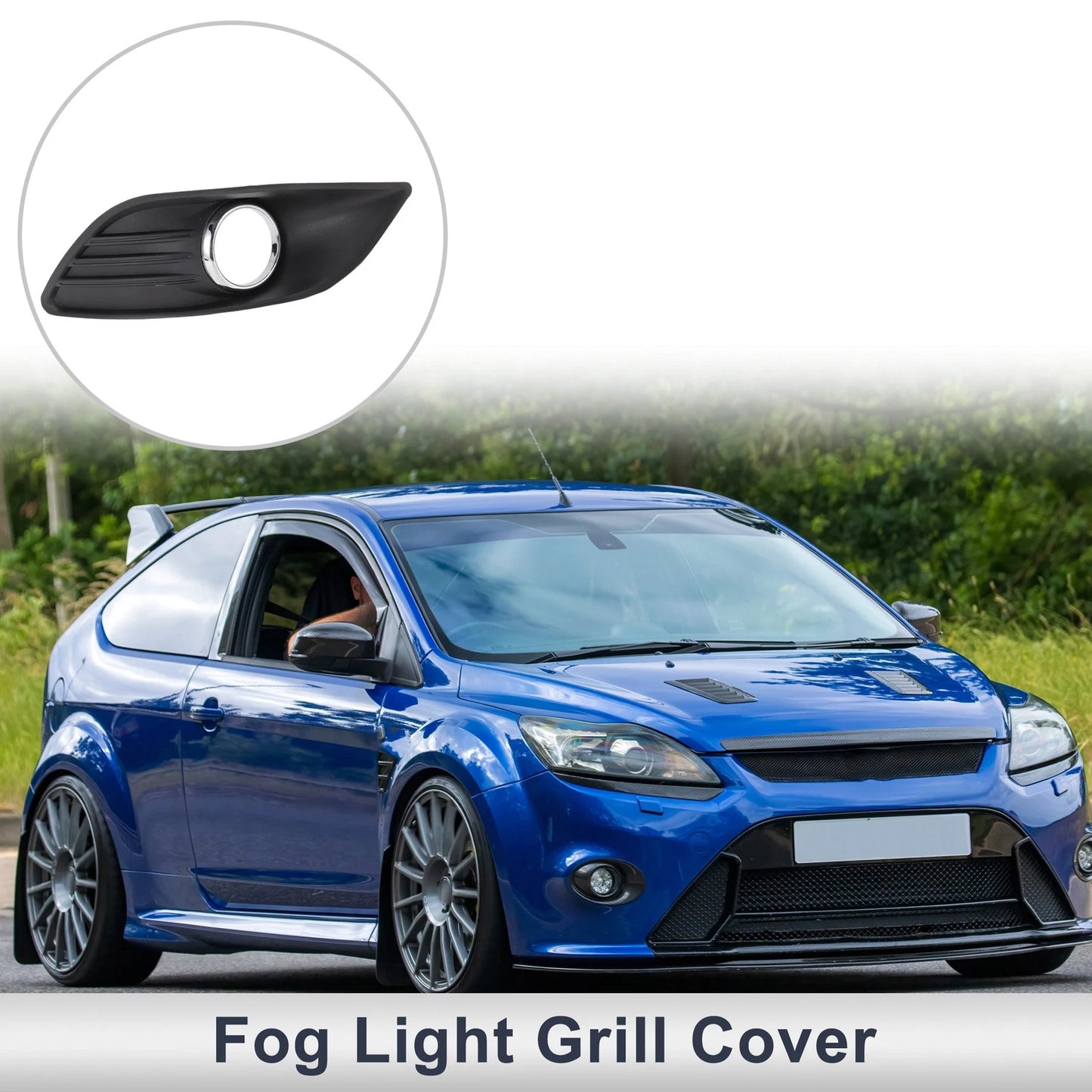 Front Right Fog Light Grill for Ford Focus Mk2 (2009-2012)