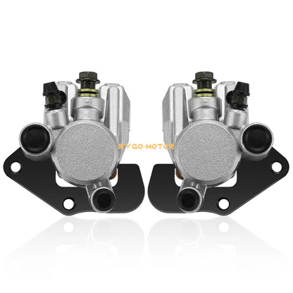 Front Brake Calipers & Pads for Kawasaki Prairie 360 KVF360A/B/C 4x4(2003–2013)